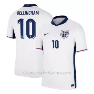Camiseta Inglaterra Jude Bellingham 10 Hombre 1ª Equipación Eurocopa 2024 Camiseta Inglaterra Jude Bellingham 10 Hombre 1ª Equipación Eurocopa 2024