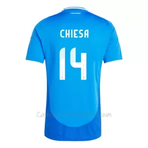 Camiseta Italia Federico Chiesa 14 Hombre 1ª Equipación Eurocopa 2024