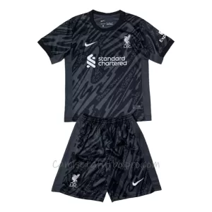 Camiseta Portero Liverpool Niños 24/25 Negro