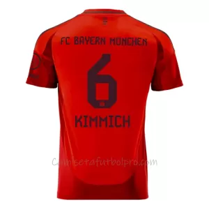 Camiseta FC Bayern Múnich Joshua Kimmich 6 Hombre 1ª Equipación 24/25 Camiseta FC Bayern Múnich Joshua Kimmich 6 Hombre 1ª Equipación 24/25