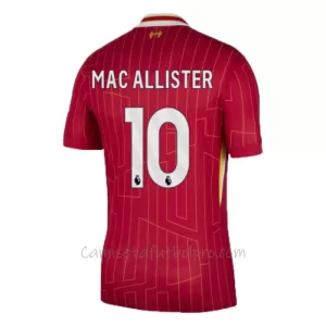 Camiseta Liverpool Alexis Mac Allister 10 Hombre 1ª Equipación 24/25