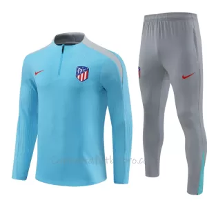 Conjunto de sudadera de entrenamiento Atlético Madrid Niños 24/25 Azul Conjunto de sudadera de entrenamiento Atlético Madrid Niños 24/25 Azul