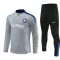 Conjunto de sudadera de entrenamiento Inter de Milán Niños 24/25 Gris