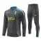 Conjunto de sudadera de entrenamiento Tottenham Hotspur Niños 24/25 Negro