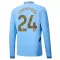 Camiseta Manchester City Champions 24 Hombre 1ª Equipación 24/25 Manga Larga
