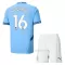 Camiseta Manchester City Rodrigo Hernández 16 Niños 1ª Equipación 24/25