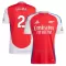Camiseta Arsenal Saliba 2 Hombre 1ª Equipación 24/25