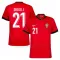 Camiseta Portugal Diogo Jota 21 Hombre 1ª Equipación Eurocopa 2024
