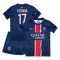 Camiseta Paris Saint-Germain Vitinha 17 Niños 1ª Equipación 24/25