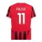 Camiseta AC Milan Christian Pulišić 11 Hombre 1ª Equipación 24/25
