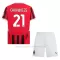 Camiseta AC Milan Chukwueze 21 Niños 1ª Equipación 24/25