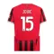 Camiseta AC Milan Jovic 15 Hombre 1ª Equipación 24/25