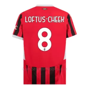 Camiseta AC Milan Loftus-Cheek 8 Hombre 1ª Equipación 24/25