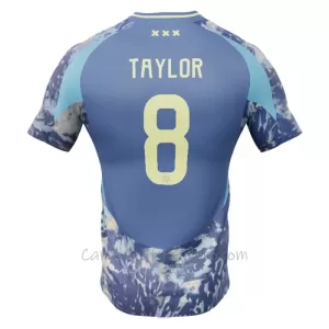 Camiseta AFC Ajax Kenneth Taylor 8 Hombre 2ª Equipación 24/25