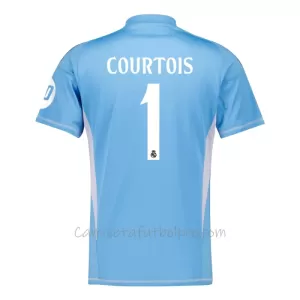 Camiseta Portero Real Madrid Thibaut Courtois 1 Hombre 1ª Equipación 24/25 Camiseta Portero Real Madrid Thibaut Courtois 1 Hombre 1ª Equipación 24/25