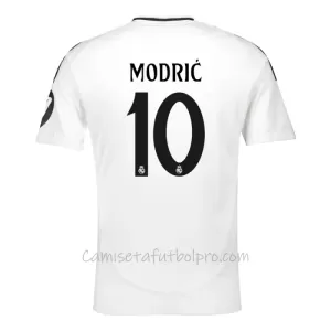 Camiseta Real Madrid Luka Modrić 10 Hombre 1ª Equipación 24/25 Camiseta Real Madrid Luka Modrić 10 Hombre 1ª Equipación 24/25