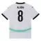 Camiseta Austria David Alaba 8 Hombre 2ª Equipación Eurocopa 2024