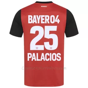 Camiseta Bayer 04 Leverkusen Exequiel Palacios 25 Hombre 1ª Equipación 24/25
