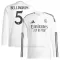 Camiseta Real Madrid Jude Bellingham 5 Hombre 1ª Equipación 24/25 Manga Larga