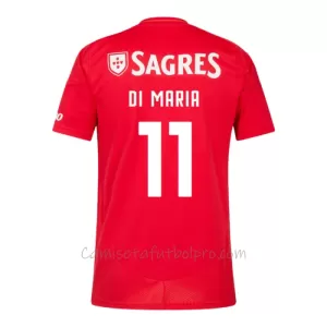 Camiseta SL Benfica Ángel Di María 11 Hombre 1ª Equipación 24/25