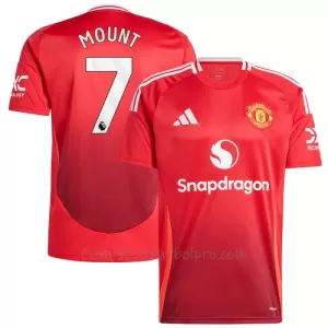 Camiseta Manchester United Mason Mount 7 Hombre 1ª Equipación 24/25