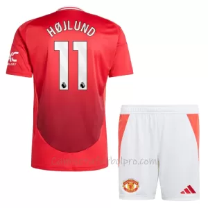 Camiseta Manchester United Rasmus Højlund 11 Niños 1ª Equipación 24/25 Camiseta Manchester United Rasmus Højlund 11 Niños 1ª Equipación 24/25
