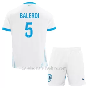 Camiseta Olympique de Marseille Balerdi 5 Niños 1ª Equipación 24/25