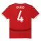 Camiseta Austria Kevin Danso 4 Hombre 1ª Equipación Eurocopa 2024