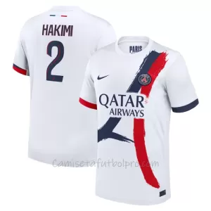 Camiseta Paris Saint-Germain Achraf Hakimi 2 Hombre 2ª Equipación 24/25 Camiseta Paris Saint-Germain Achraf Hakimi 2 Hombre 2ª Equipación 24/25