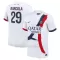 Camiseta Paris Saint-Germain Bradley Barcola 29 Hombre 2ª Equipación 24/25
