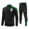 Conjunto de sudadera de entrenamiento Brasil Hombre 24/25 Negro