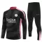 Conjunto de sudadera de entrenamiento Paris Saint-Germain Hombre 24/25 Negro