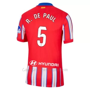Camiseta Atlético Madrid Rodrigo de Paul 5 Hombre 1ª Equipación 24/25 Camiseta Atlético Madrid Rodrigo de Paul 5 Hombre 1ª Equipación 24/25