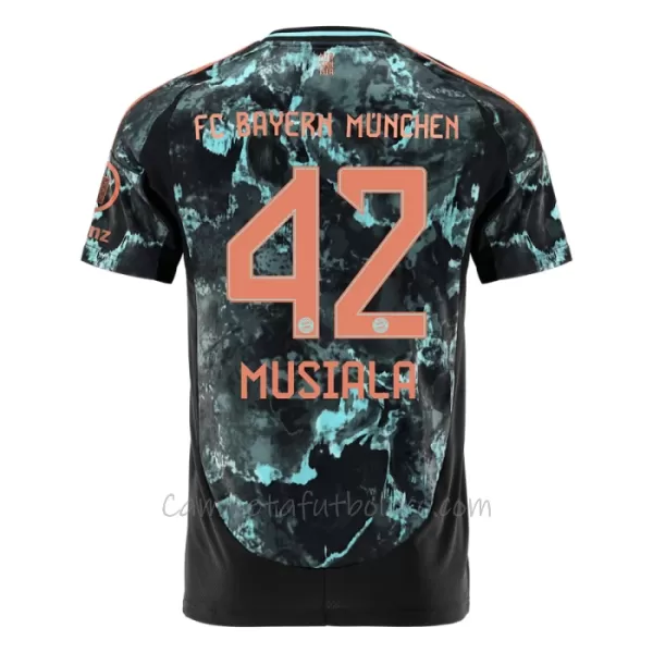 Camiseta FC Bayern Múnich Jamal Musiala 42 Niños 2ª Equipación 24/25