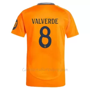 Camiseta Real Madrid Federico Valverde 8 Hombre 2ª Equipación 24/25 Camiseta Real Madrid Federico Valverde 8 Hombre 2ª Equipación 24/25