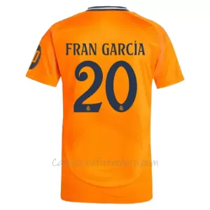 Camiseta Real Madrid Fran Garcia 20 Hombre 2ª Equipación 24/25 Camiseta Real Madrid Fran Garcia 20 Hombre 2ª Equipación 24/25