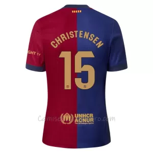 Camiseta FC Barcelona Christensen 15 Hombre 1ª Equipación 24/25 Camiseta FC Barcelona Christensen 15 Hombre 1ª Equipación 24/25