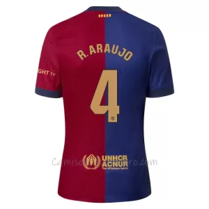 Camiseta FC Barcelona Ronald Araujo 4 Hombre 1ª Equipación 24/25 Camiseta FC Barcelona Ronald Araujo 4 Hombre 1ª Equipación 24/25