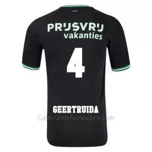 Camiseta Feyenoord Rotterdam Geertruida 4 Hombre 2ª Equipación 24/25