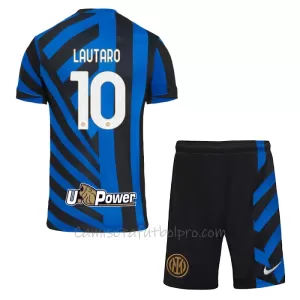 Camiseta Inter de Milán Lautaro Martínez 10 Niños 1ª Equipación 24/25 Camiseta Inter de Milán Lautaro Martínez 10 Niños 1ª Equipación 24/25