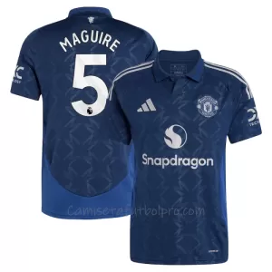 Camiseta Manchester United Harry Maguire 5 Hombre 2ª Equipación 24/25 Camiseta Manchester United Harry Maguire 5 Hombre 2ª Equipación 24/25