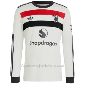 Camiseta Manchester United Hombre 3ª Equipación 24/25 Manga Larga