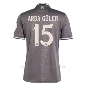 Camiseta Real Madrid Arda Güler 15 Hombre 3ª Equipación 24/25 Camiseta Real Madrid Arda Güler 15 Hombre 3ª Equipación 24/25