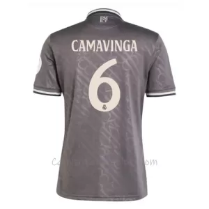 Camiseta Real Madrid Eduardo Camavinga 6 Hombre 3ª Equipación 24/25 Camiseta Real Madrid Eduardo Camavinga 6 Hombre 3ª Equipación 24/25