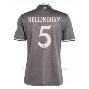 Camiseta Real Madrid Jude Bellingham 5 Hombre 3ª Equipación 24/25 Camiseta Real Madrid Jude Bellingham 5 Hombre 3ª Equipación 24/25