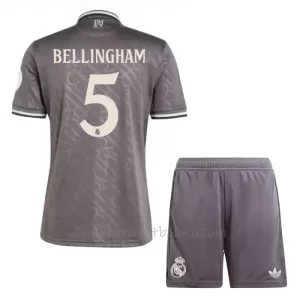 Camiseta Real Madrid Jude Bellingham 5 Niños 3ª Equipación 24/25 Camiseta Real Madrid Jude Bellingham 5 Niños 3ª Equipación 24/25