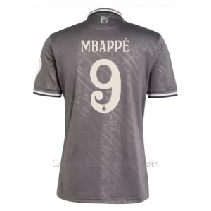 Camiseta Real Madrid Kylian Mbappé 9 Hombre 3ª Equipación 24/25 Camiseta Real Madrid Kylian Mbappé 9 Hombre 3ª Equipación 24/25