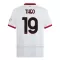 Camiseta AC Milan Theo Hernández 19 Hombre 2ª Equipación 24/25