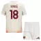 Camiseta AS Roma Soule 18 Niños 2ª Equipación 24/25