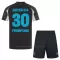 Camiseta Bayer 04 Leverkusen Jeremie Frimpong 30 Niños 3ª Equipación 24/25